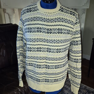 Rothschilds PrivateStock: Sz.XL Sweater 100%Fine Cotton.madeInUSA.(#1671)vintage